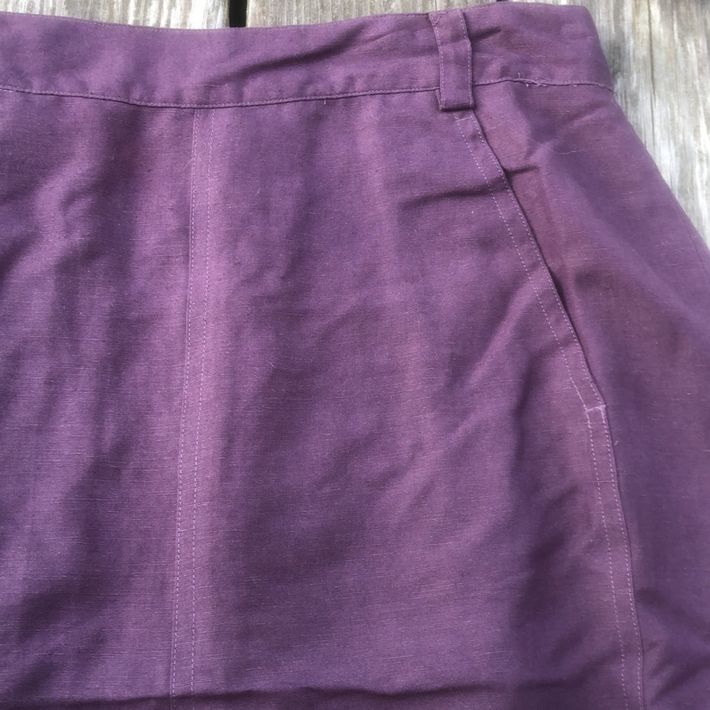 Mondo linen blend skirt Large - Picture 7 of 8